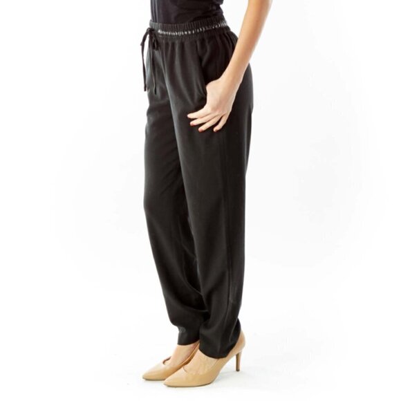BCBG MaxAzria Black Drawstring Pants - Picture 2 of 3